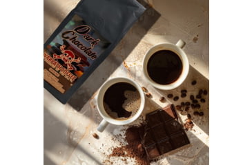 Image of Warpath Coffee Dark Chocolate Ground Coffee, Light Roast, Black, 12 ounce, 112, 112