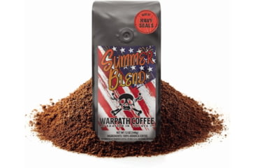 Image of Warpath Coffee Summer Blend Ground Coffee, Blue Mountain Blend, Medium Roast, Black, 12 Ounce, 110, 110