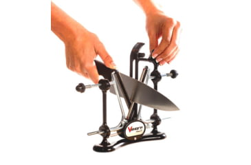 Image of Warthog Sharpeners V-Sharp Classic II Knife Sharpener, Black, C2BK