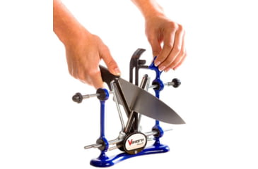 Image of Warthog Sharpeners V-Sharp Classic II Knife Sharpener, Blue, C2BL