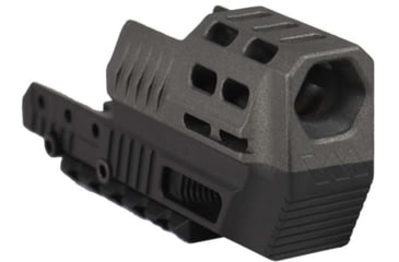 Image of Wasatch Arms Canik TP9 SFX Pistol Compensator, Tungsten/Black, WACPCNSFXTG