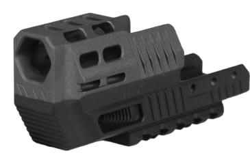 Image of Wasatch Arms Canik TP9 SFX Pistol Compensator, Tungsten/Black, WACPCNSFXTG