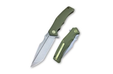 Image of We Knife Co Ltd 709 3.9in Tanto Folding Blade w/Green G10 Handle 4015655