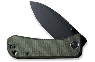 Image of We Knife Co Ltd Banter Folding Knife, 2.9in, Carbon Steel, Green Micarta Handle, 2004J