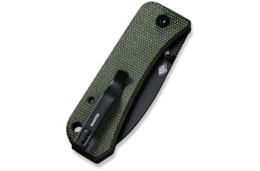 Image of We Knife Co Ltd Banter Folding Knife, 2.9in, Carbon Steel, Green Micarta Handle, 2004J