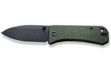 Image of We Knife Co Ltd Banter Folding Knife, 2.9in, Carbon Steel, Green Micarta Handle, 2004J