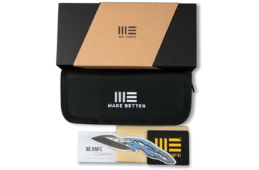 Image of We Knife Co Ltd Banter Folding Knife, 2.9in, Carbon Steel, Green Micarta Handle, 2004J