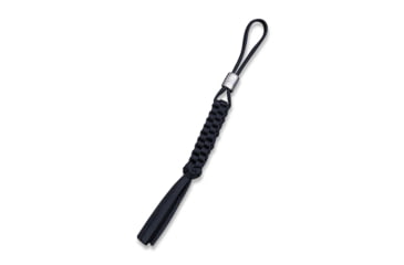 Image of We Knife Co Ltd Paracord Lanyard Black, 7.63" overall, A-01E