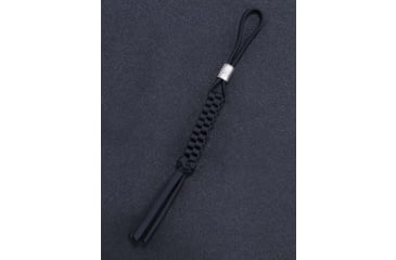 Image of We Knife Co Ltd Paracord Lanyard Black, 7.63" overall, A-01E
