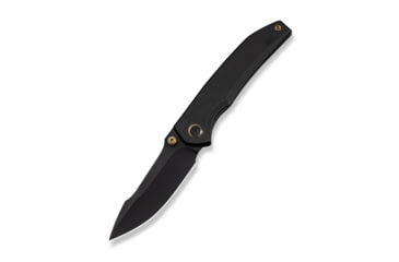 Image of Ryson Thumb Stud Knife Black Titanium Handle (3.33&quot; Black Stonewashed Bohler M390 Blade)