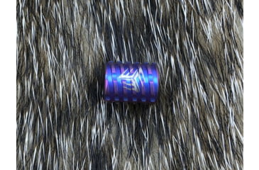 Image of We Knife Co Ltd Tiium Bead Purple, Bead, 0.5in Overall, Titanium Construction, Purple, Purple, A02B