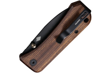 Image of We Knife Co Ltd We Knife Banter 2.9'' Cuibourtia Wood/blk Stnwash