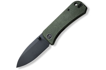 Image of We Knife Co Ltd Banter Folding Knife, 2.9in, Carbon Steel, Green Micarta Handle, 2004J