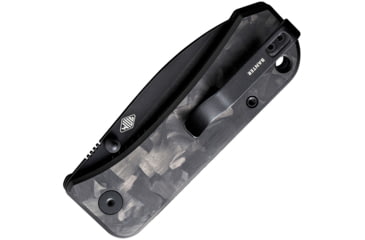Image of We Knife Co Ltd We Knife Banter 2.9'' Marble Carbon Fiber/black Stonewash
