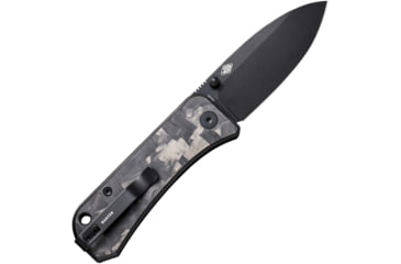 Image of We Knife Co Ltd Banter Folding Knife, 2.9in, Carbon Steel, Marble Carbon Fiber Handle, 2004H