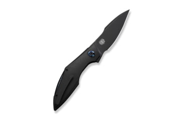 Image of We Knife Co Ltd Weknife Krait Snake Flipper Knife Black Titanium Handle