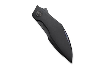 Image of We Knife Co Ltd Weknife Krait Snake Flipper Knife Black Titanium Handle