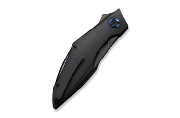 Image of We Knife Co Ltd Weknife Krait Snake Flipper Knife Black Titanium Handle