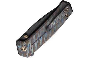 Image of We Knife Co Ltd We Knife Culex 2.9'' Tiger Strp Flamed Titanium/blk Stnwash