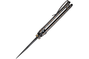 Image of We Knife Co Ltd We Knife Culex 2.9'' Tiger Strp Flamed Titanium/blk Stnwash