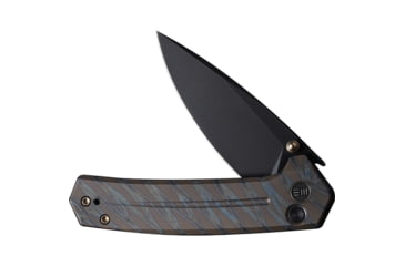 Image of We Knife Co Ltd We Knife Culex 2.9'' Tiger Strp Flamed Titanium/blk Stnwash