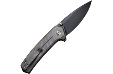 Image of We Knife Co Ltd Culex Folding Knife, 2.9in, Carbon Steel, Titanium Handle, Tiger Stripe, WE21026B7
