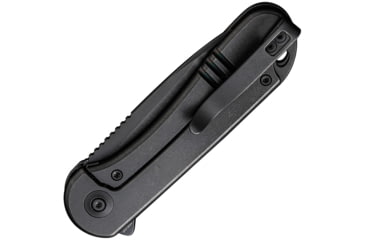 Image of We Knife Co Ltd We Knife Elementum 2.96'' Black Titanium/stnwsh 20cv Frm Lock