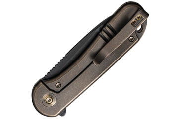 Image of We Knife Co Ltd We Knife Elementum 2.96'' Bronz Titanium/stnwsh 20cv Frm Lock
