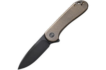Image of We Knife Co Ltd We Knife Elementum 2.96'' Bronz Titanium/stnwsh 20cv Frm Lock