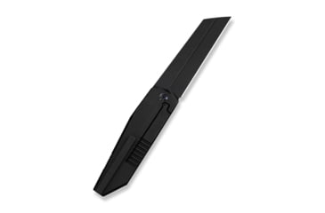 Image of We Knife Co Ltd Collinear Flipper Knife Black Titanium Handle And Endcap 3.67inch Black Stonewashed Bohler M390 Blade