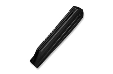 Image of We Knife Co Ltd Collinear Flipper Knife Black Titanium Handle And Endcap 3.67inch Black Stonewashed Bohler M390 Blade