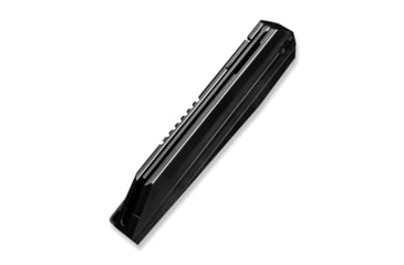 Image of We Knife Co Ltd Collinear Flipper Knife Polished Gray &amp; Satin Titanium Handle And Endcap 3.67inch Polished Gray Bohler M390 Blade