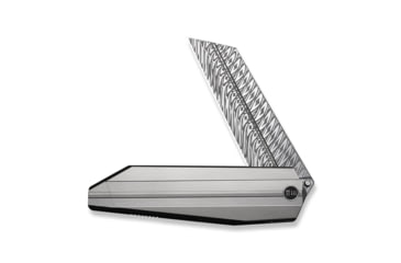 Image of We Knife Co Ltd Collinear Folding Knife, 3.67in, Damasteel, Reverse Tanto Blade, 6Al4v Titanium Polished Satin Handle, WE22034D-DS1