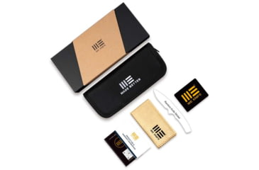 Image of We Knife Co Ltd Weknife High-fin Xl Thumb Stud Knife Diamond Patterned Golden Polished Titanium Handle 3.48inch Polished Gray Cpm 20cv Blade We24010-3 - WE24010-3