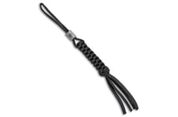Image of We Knife Co Ltd Tied Paracord Lanyard, Black, 5.25 inch, BHQ-112164