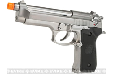 Image of WE-Tech Full Metal M9 Heavy Weight Airsoft GBB Professional Training Pistol, Silver, WE-M002