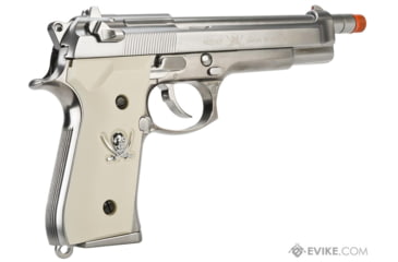 Image of WE-Tech M9 Sword Cutlass Airsoft GBB Gas Blowback Pistol, Silver/Ivory, WE-M92L - Cutlass