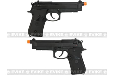 Image of WE-Tech M9A1 Full Metal Gas Blowback Pistol, Black, WE-M008-B-M9A1