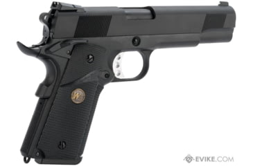 Image of WE-Tech WE/CQB Master Metal 1911 MEU Gen 2 Heavy Weight Airsoft GBB Pistol, Black, WE-E008-MEU-BK