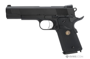 Image of WE-Tech WE/CQB Master Metal 1911 MEU Gen 2 Heavy Weight Airsoft GBB Pistol, Black, WE-E008-MEU-BK