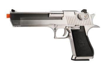 Image of WE-Tech Desert Eagle .50 AE Full Metal Gas Blowback Airsoft Pistol by Cybergun, Chrome, Medium, 950507/CG-DE0102