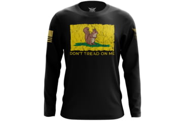 Image of Wethepeopleholsters.Com Dont Tread On Me Squirrel Long Sleeve Shirt, dont-tread-on-me-squirrel-long-sleeve-shirt