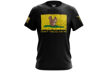 Image of Wethepeopleholsters.Com Dont Tread On Me Squirrel Short Sleeve Shirt, don-t-tread-on-me-squirrel-short-sleeve-shirt