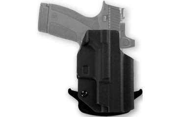 Image of We the People Holsters Kydex OWB Paddle Holster, S&amp;W Shield X, Optic Cut, Right Hand, Black, OWB-R279-1000-R