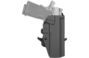 Image of We the People Holsters Kydex OWB Paddle Holster, Springfield XD-M Compact 3.8in 9/40/45, Right Hand, Black, OWB-52-1000-R