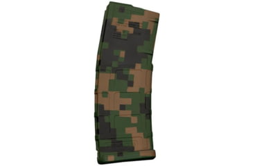 Image of Weapon Works PMAG GEN M2 MOE 30 Round AR/ M4 Marpat Woodland Rifle Magazine, 1 Pack, Polymer, 228047-30RD