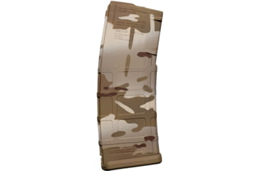 Image of Weapon Works PMAG GEN M2 MOE 30 Round AR15 5.56x45mm NATO MultiCam Arid Rifle Magazine, 1 Pack, Polymer, 228054-30RD