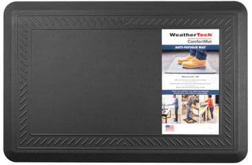 Image of WeatherTech Comfort Mat, Bordered, Black, 81AF23HCBS