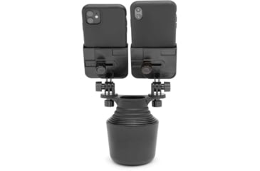 Image of WeatherTech Cupfone Duo Black Plastic Knobs, Black, 8ACF11D