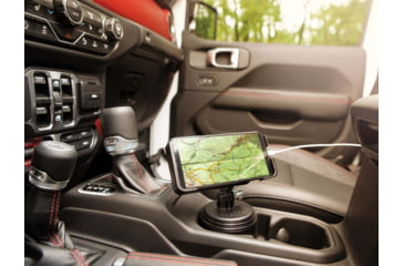 Image of WeatherTech CupFone Two View, Black, 8ACF5TV